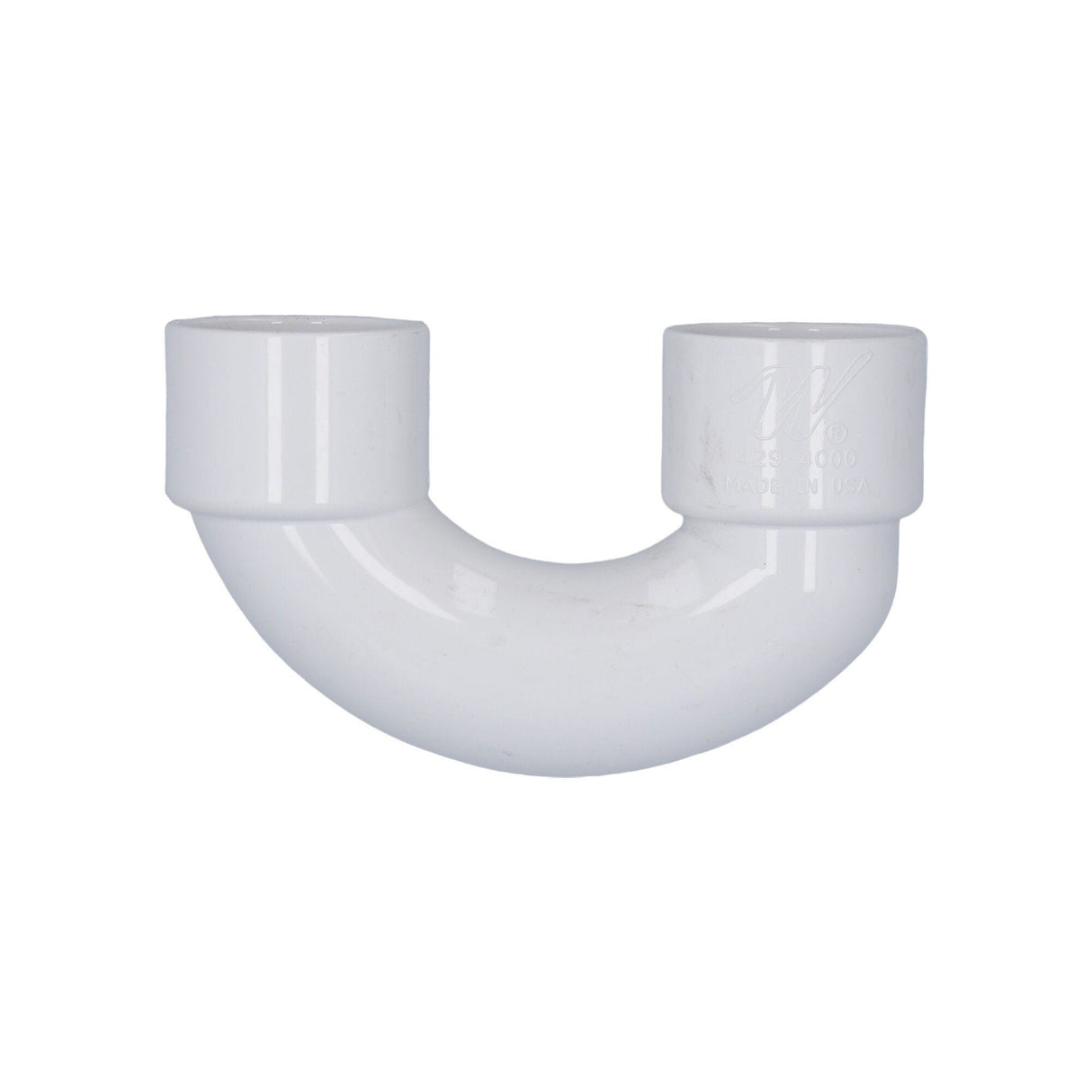 Fitting, PVC, U-Bend, 1-1/2"S x 1-1/2"S : 429-4000