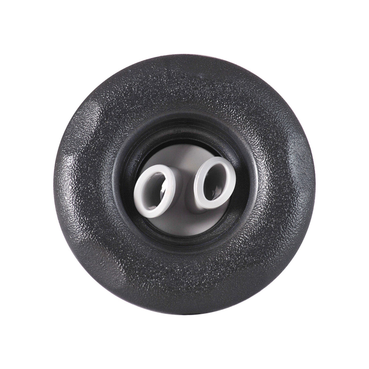 Jet Internal, Waterway Poly Storm, Dual Rotating, 4" Face, Smooth, 5-Scallop, Dark Silver/Sterling Silver : 212-8179DSG-STS