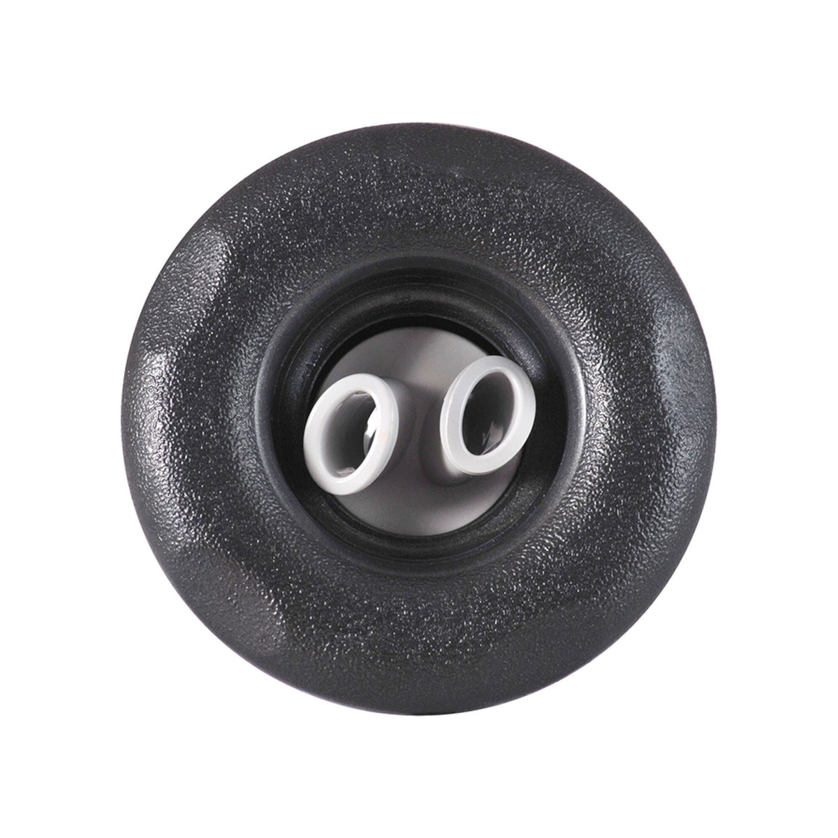 Jet Internal, Waterway Poly Storm, Dual Rotating, 4" Face, Smooth, 5-Scallop, Dark Silver/Sterling Silver : 212-8179DSG-STS