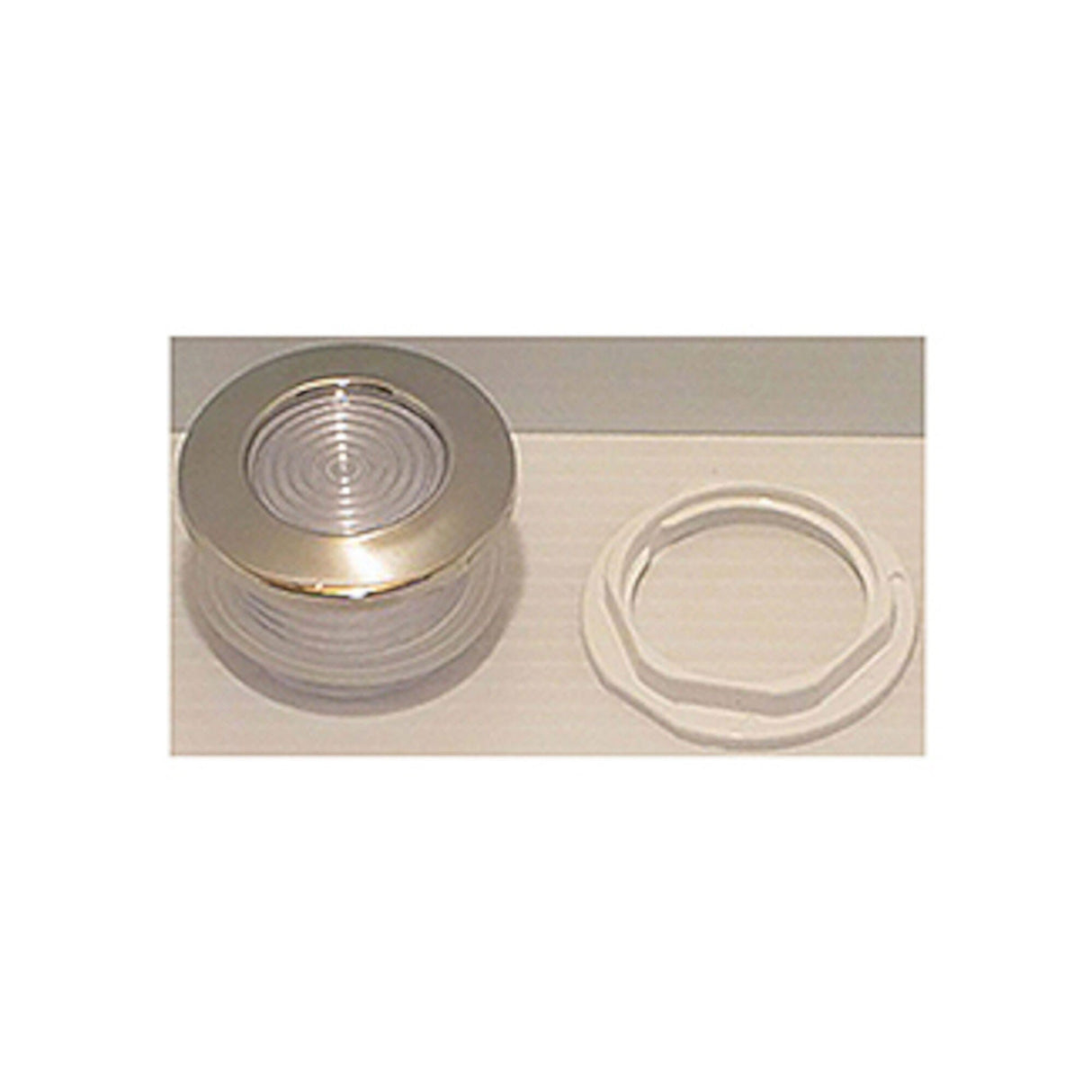 Light, Footwell, 2-1/8 In W/Ss Escutcheon, No Reflector : 630-0008SLC