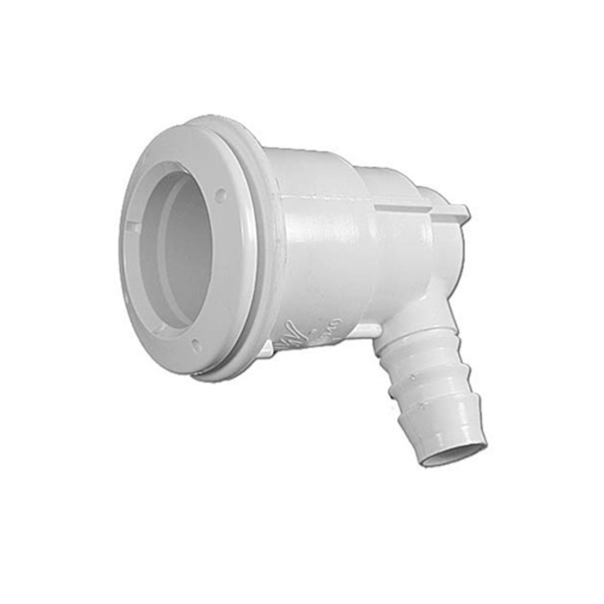 Jet Body,WATERW,Adjustable Mini,No Air x 3/4"RB,Ell w/Wall Fitting,1-3/4"Hole Size : 222-1031