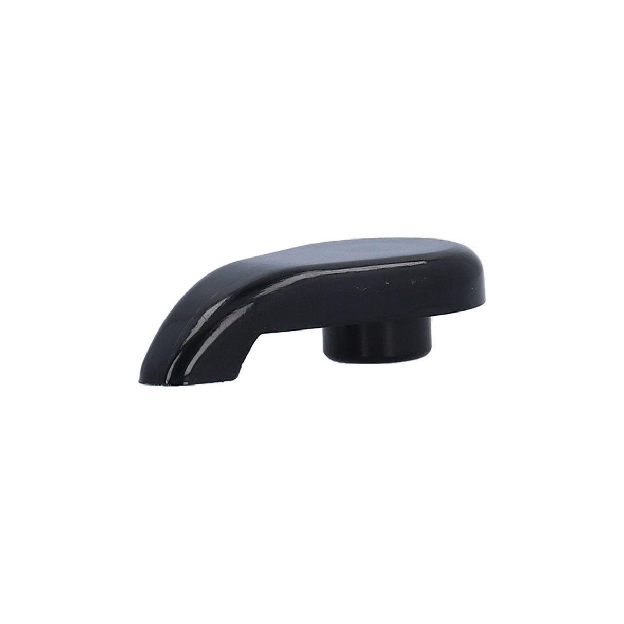 Handle, Air Control, Waterway Top Access, 1", Notched, Black : 662-2101