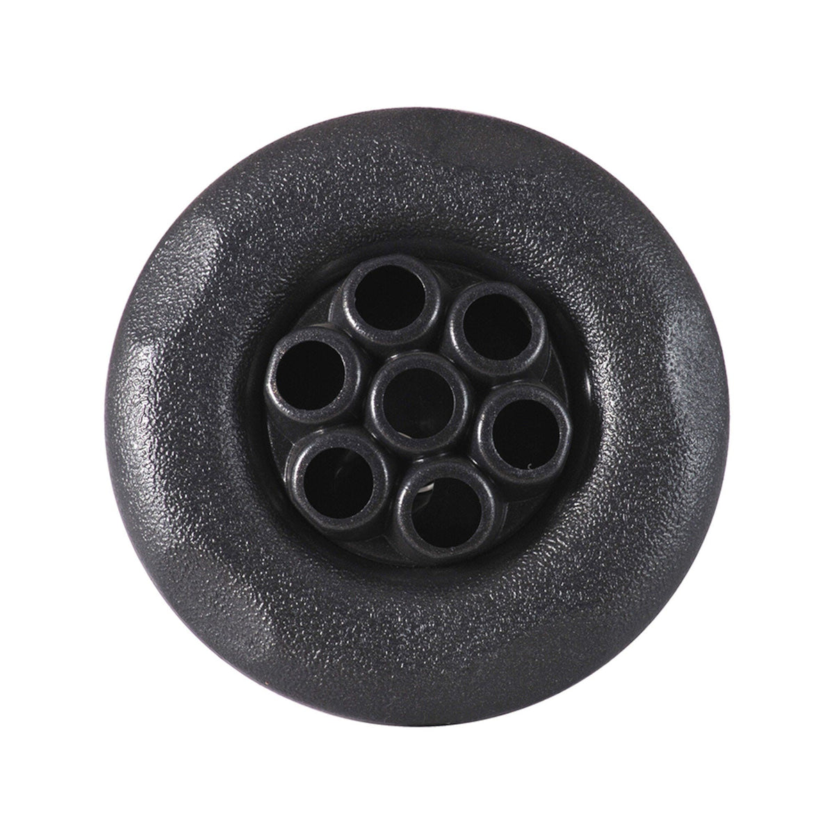 Jet Internal, Waterway Poly Storm, Massage, 4" Face, Smooth, 5-Scallop, Dark Silver : 212-8159-DSG