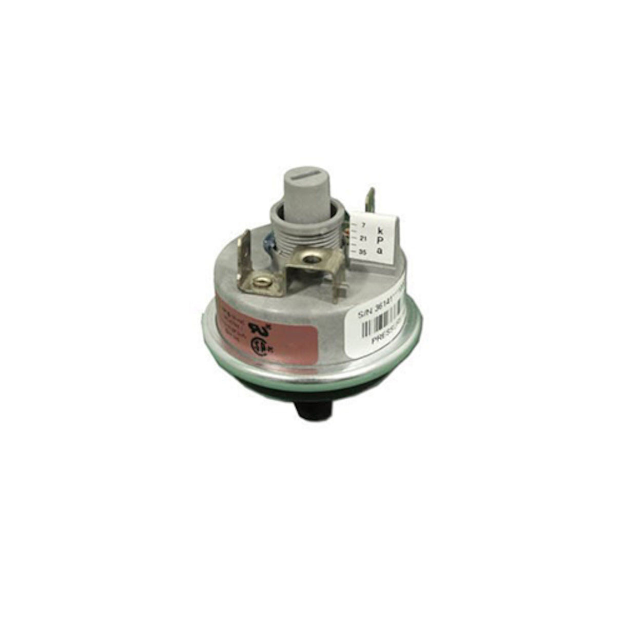 Pressure Switch, Tecmark/Balboa, 3902 Style, SPST, 1 Amp, 1.25 Psi, 1/8" NPT : 36141