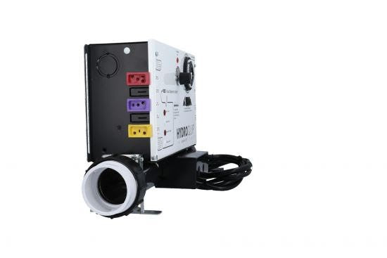 Control System, Air, HydroQuip CS6009US1 Slide , Conv. 1.4/5.5kW, Pump1, Blower or P2, Light, w/ Time Clock : CS6009-US1