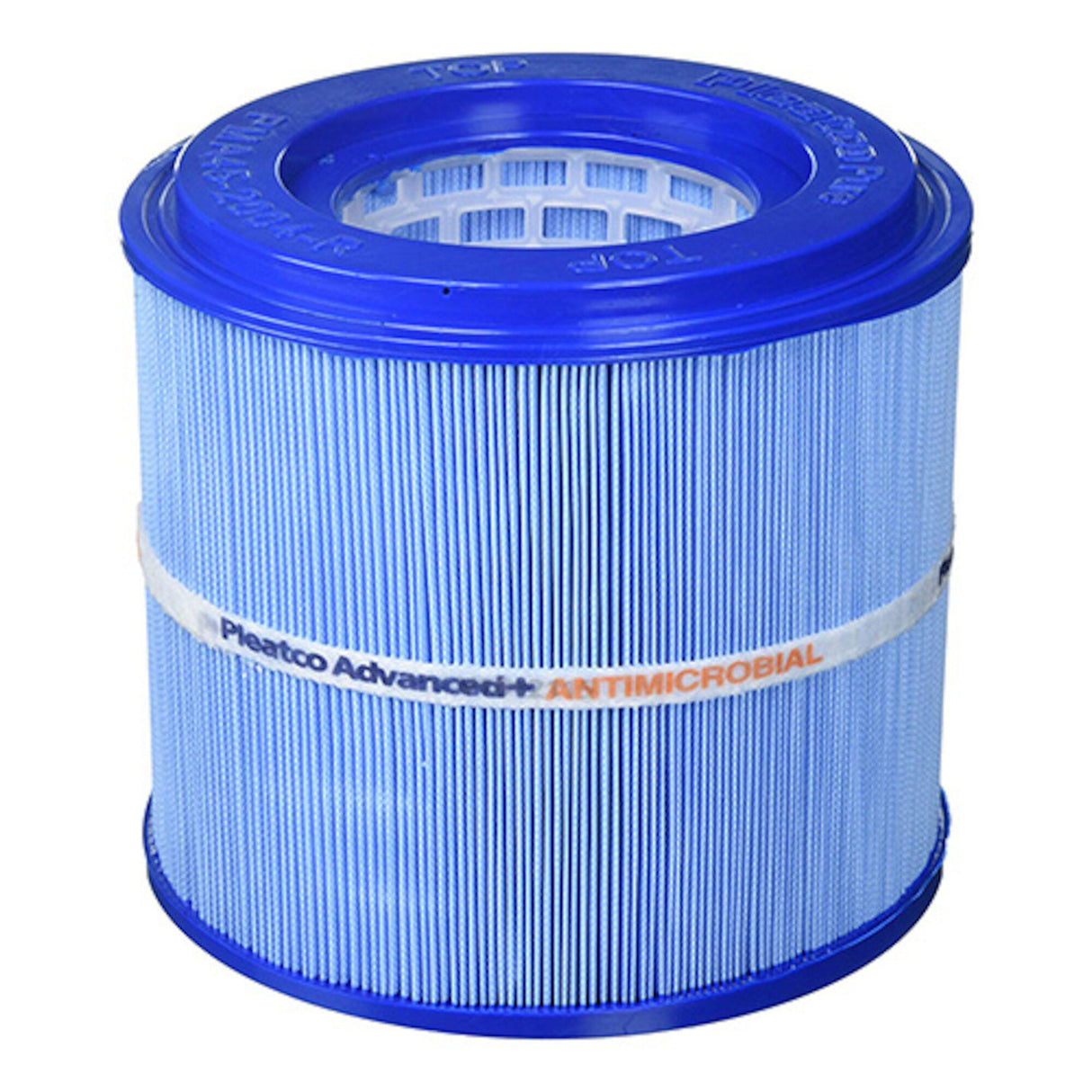 Filter Cartridge, Pleatco, Diameter: 8-1/4", Length: 6-7/8", Top: 4-1/16" Open, Bottom: 4-1/16" Open, 45 sq ft: PMA45-2004R-M