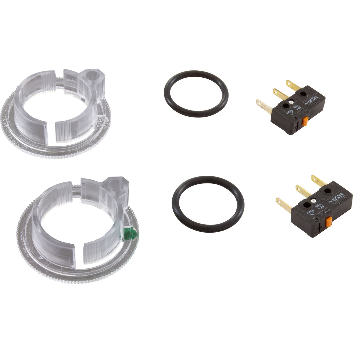 Microswitch Kit, Zodiac Jandy Valve Actuator, w/ Cams : R0408600 - Zodiac - 052337021029 - PartsForSpas.com