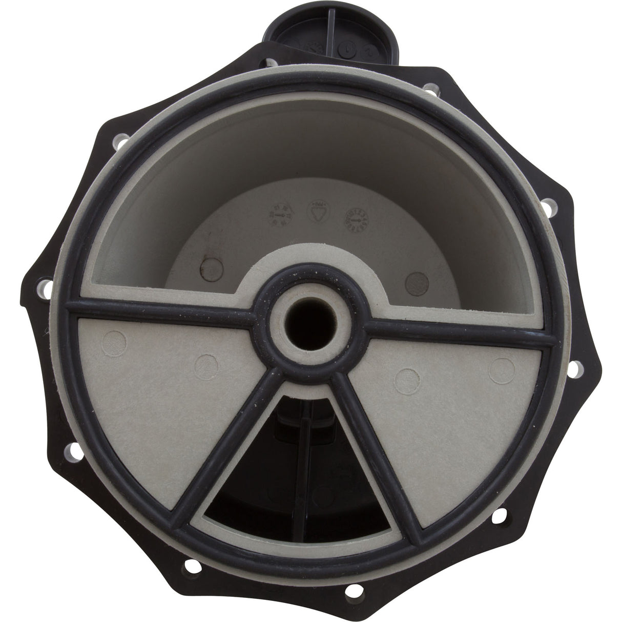 Lid Assembly, Pentair 2" Top Mount Hybrid Valve, 6 Position : 272568Z - Pentair - 788379860509 - PartsForSpas.com