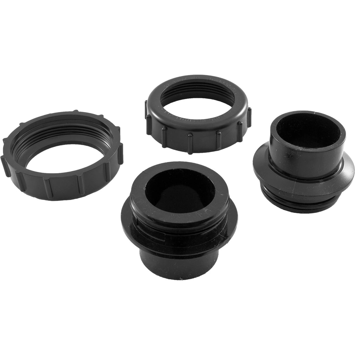 Bulkhead Adapter Kit, Pent PacFab Full Flow D.E./Sand Valve : 270004 - PacFab/Pentair - 788379608163 - PartsForSpas.com