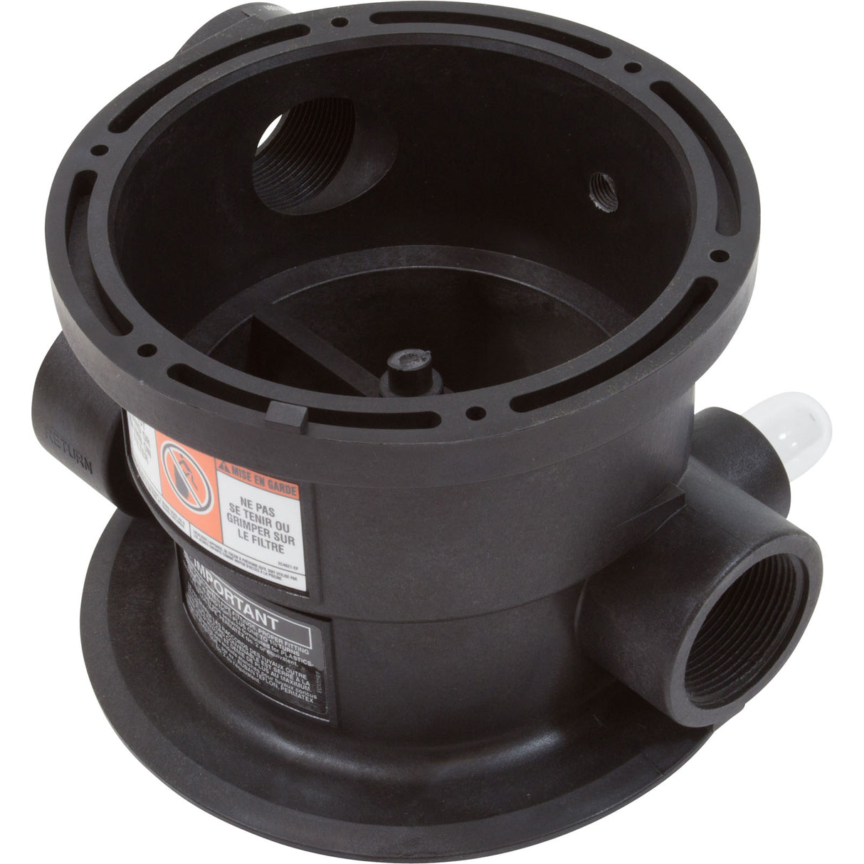 Body, Hayward SP0714T Vari-Flo Valve, with Sight Glass : SPX0714A - Hayward - SPX0714A - PartsForSpas.com