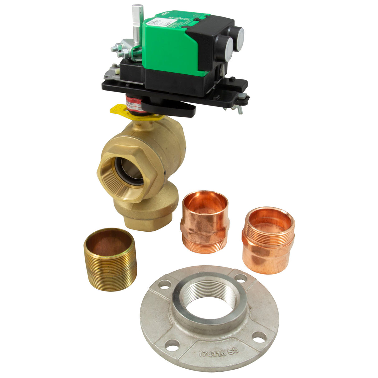 Bypass Valve Assy, Lochinvar, K, CPVC, 2" : 100285166 - Lochinvar, LLC - 100285166 - PartsForSpas.com