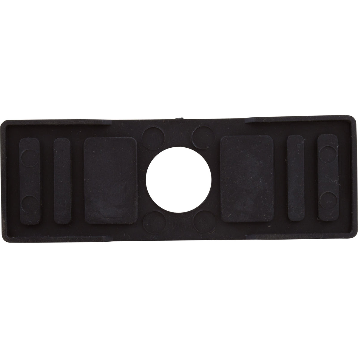 Gasket, Rola-Chem Top/Side Mount Flowmeters, Base, Black : 570129