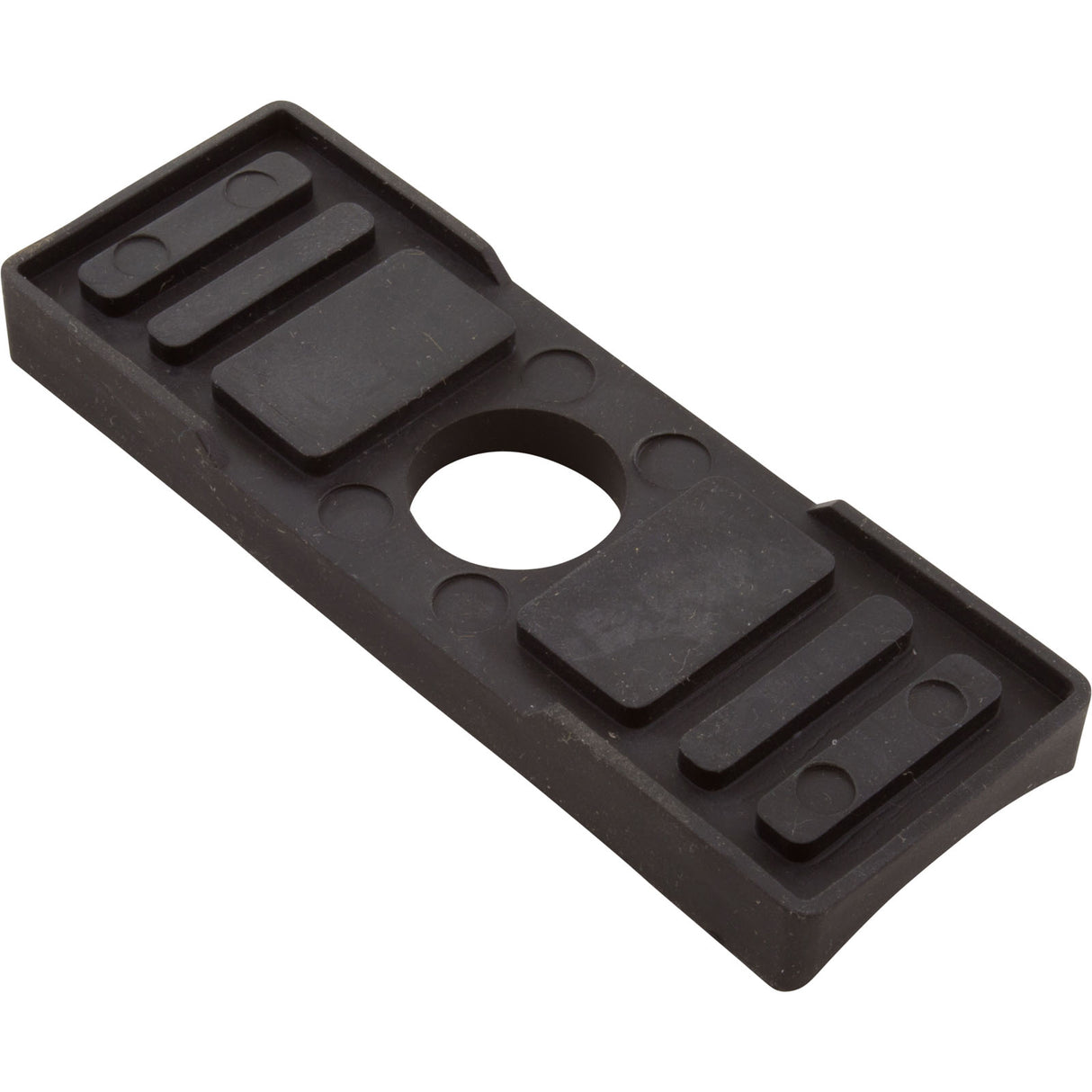 Gasket, Rola-Chem Top/Side Mount Flowmeters, Base, Black : 570129