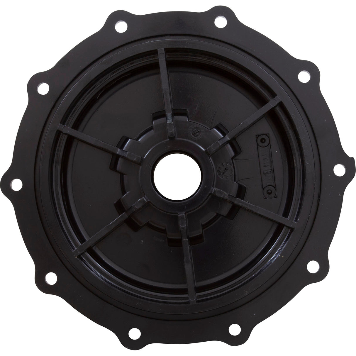 Valve Lid, Astral, Black Top 2" Multiport Valves, with Label : 4404120403 - Astral Products, Inc. - 842038210472 - PartsForSpas.com