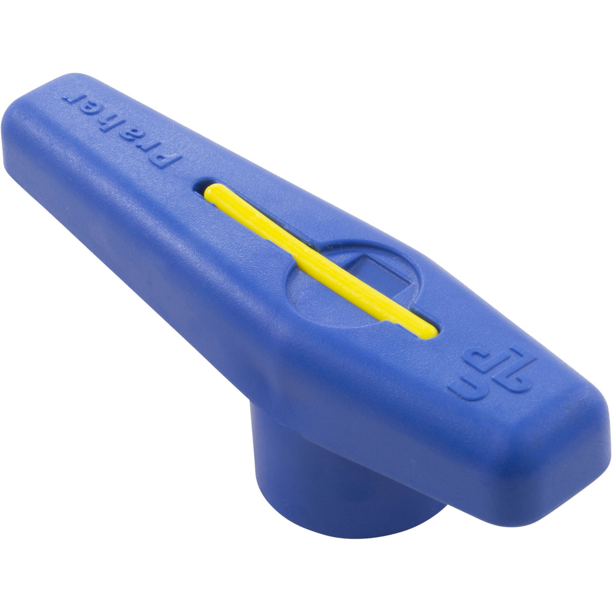 Handle, Praher PVC Single Union Ball Valves, 1-1/2", Blue : SU-150-1B - Praher Canada Ltd - SU-150-1B - PartsForSpas.com