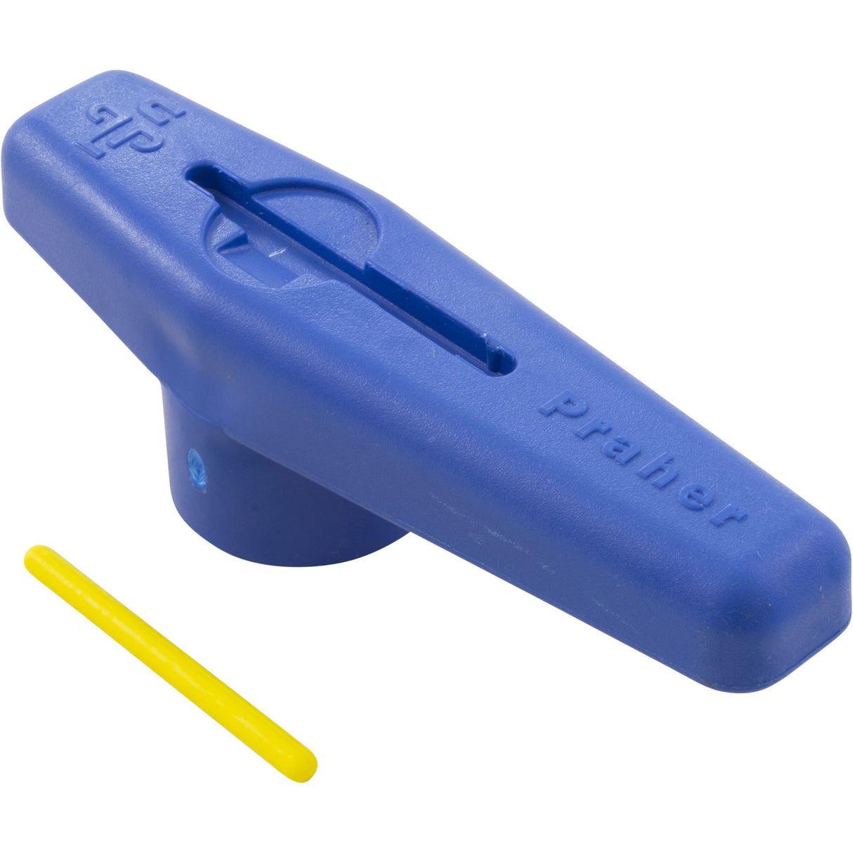 Handle, Praher PVC Single Union Ball Valves, 1-1/2", Blue : SU-150-1B - Praher Canada Ltd - SU-150-1B - PartsForSpas.com