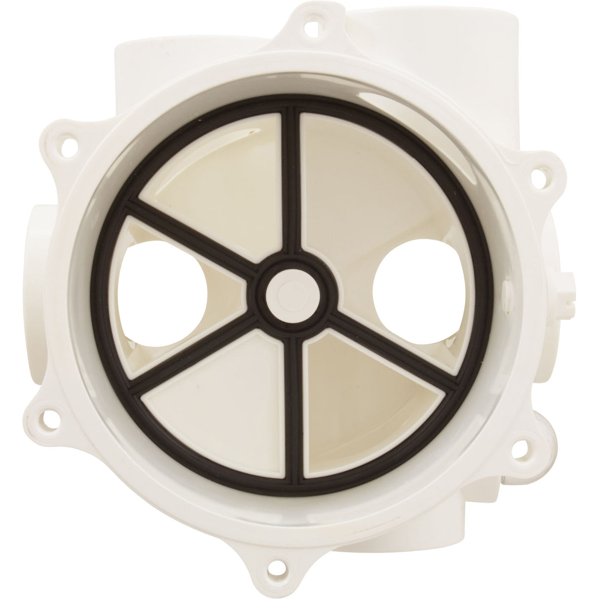 Body Assembly, Praher SM-10-AO Valve, 1-1/2", White : E-55-S1 - Praher Canada Ltd - E-55-S1 - PartsForSpas.com