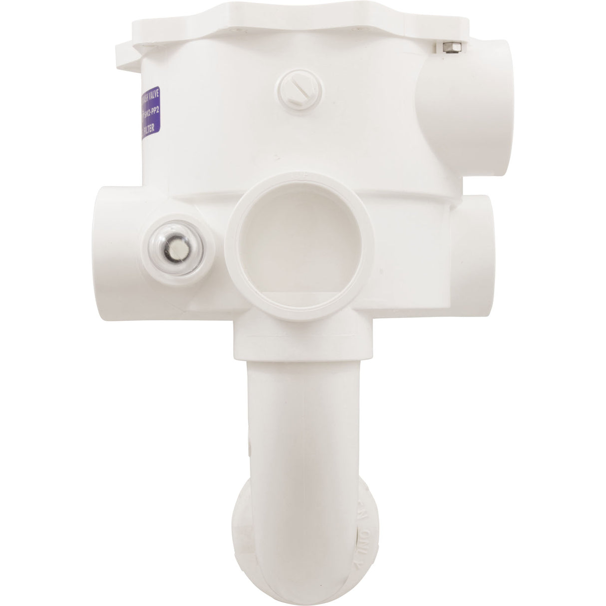Body Assembly, Praher SM2-PP2 Valve, 2", White : E-55-S2PP2 - Praher Canada Ltd - E-55-S2PP2 - PartsForSpas.com