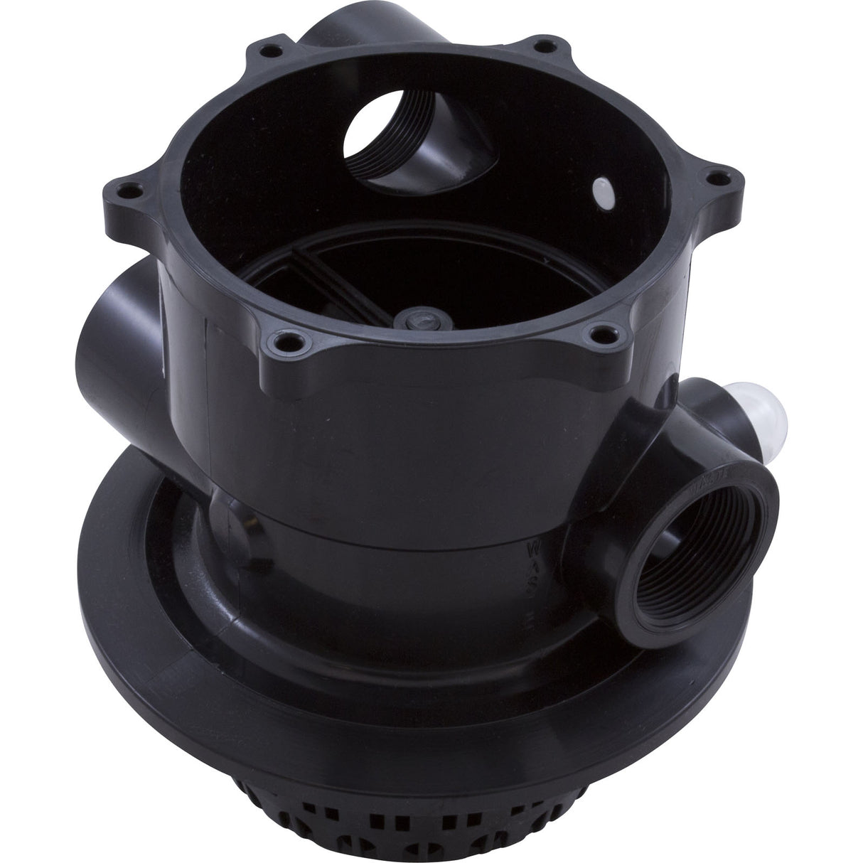 Body Assembly, Praher TM-12-L Valve, 1-1/2", Black : E55-T12L - Praher Canada Ltd - E55-T12L - PartsForSpas.com