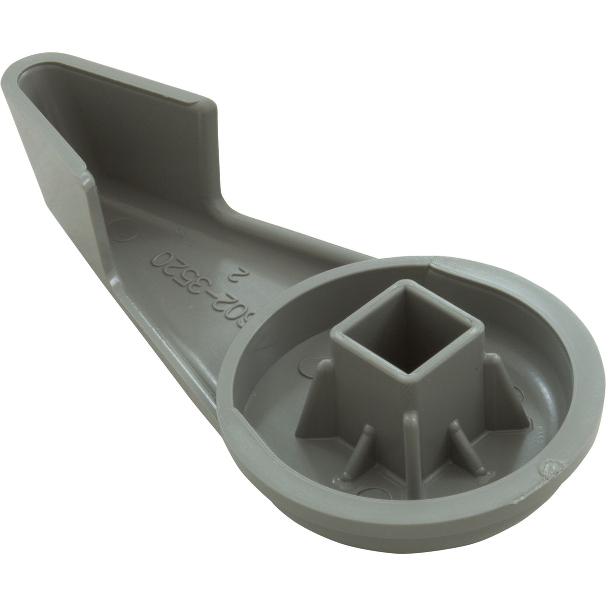 Handle, Waterway Top Access Diverter Valve, 2" Slip, Gray : 602-3527 - Waterway Plastics - 806105104052 - PartsForSpas.com