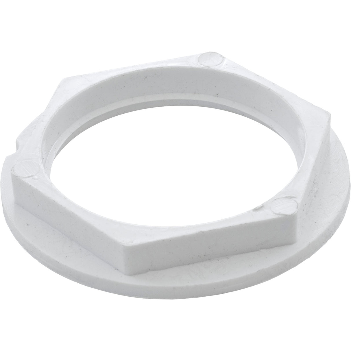 Nut, Waterway Top Access Diverter Valve, 1", White : 718-4340 - Waterway Plastics - 806105126757 - PartsForSpas.com