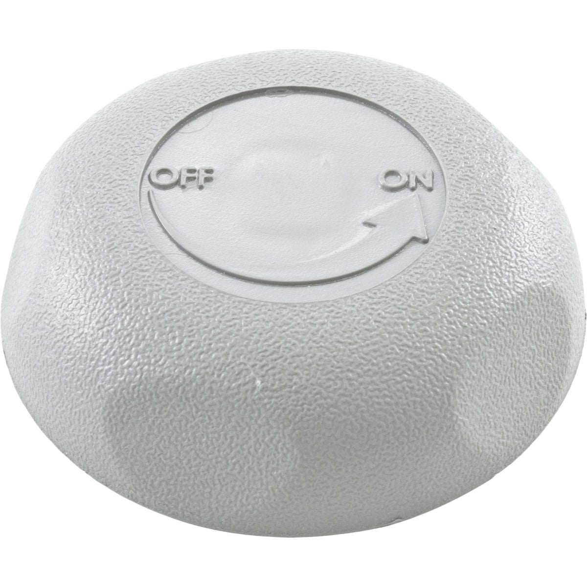 Knob, Waterway Single Port On/Off Valve, 2-1/2"fd, Gray : 602-4357