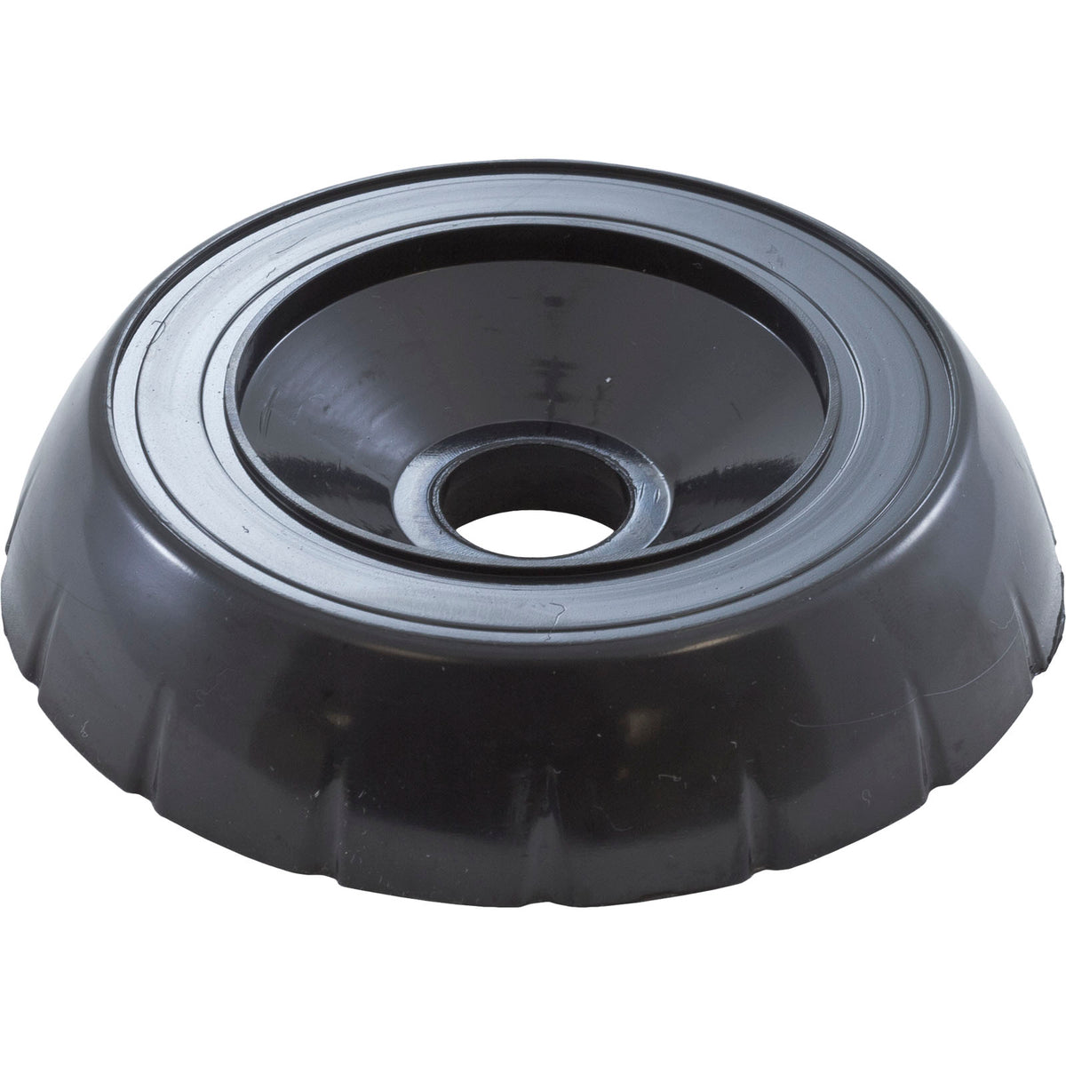 Cap, Waterway Top Access Diverter Valve, 2", Notched, Black : 602-3551