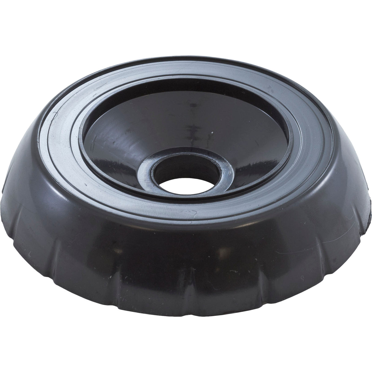 Cap, Waterway Top Access Diverter Valve, 2", Notched, Black : 602-3551 - Waterway Plastics - 806105104205 - PartsForSpas.com