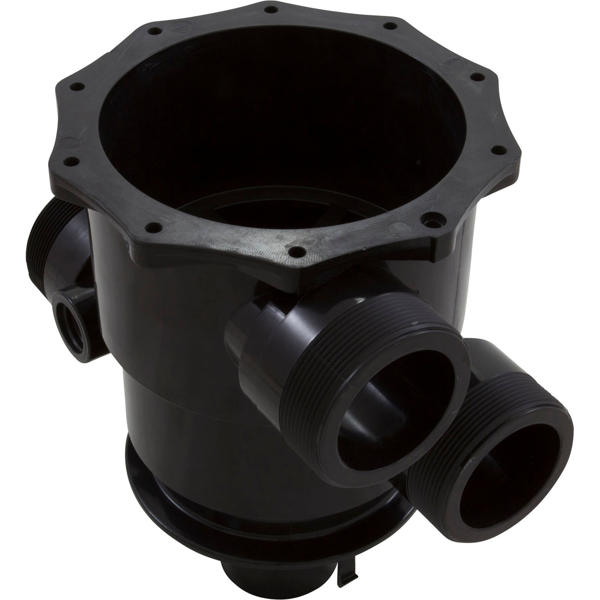 Body, Pentair 2" Top Mount Multiport Valve, 6 Pos, Clamp-On : 270210Z - Pentair - 788379860455 - PartsForSpas.com