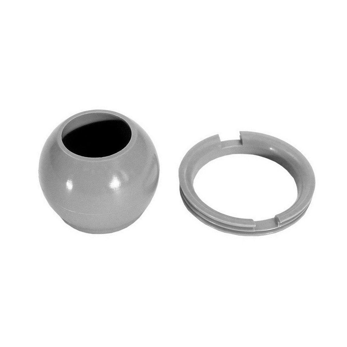 Eyeball & Retaining Ring, HydroAir, Gray : 10-3808GRY