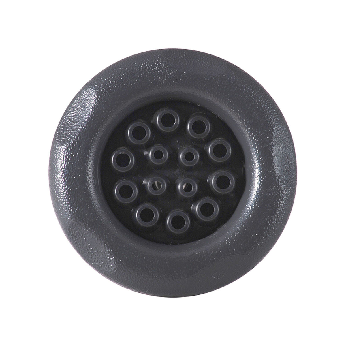 Jet Internal, Waterway Poly Storm, Gunite, Multi-Massage, 3-3/8" Face, Smooth, 5-Scallop, Dark Gray : 212-8271G-DK