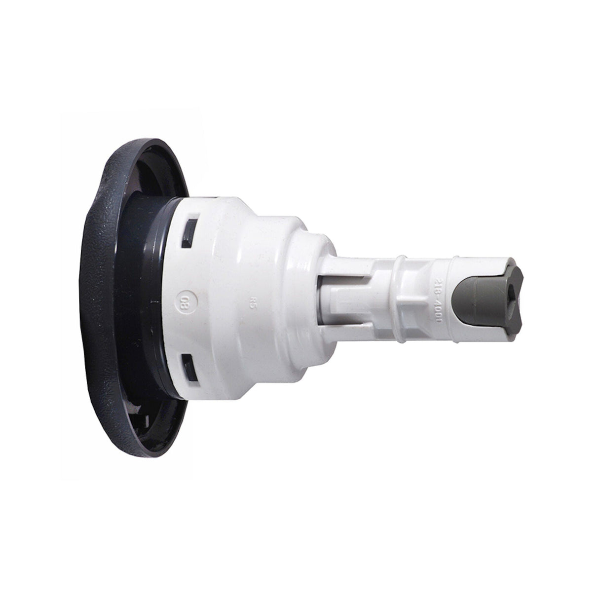 Jet Internal, Waterway Poly Storm, Gunite, Multi-Massage, 3-3/8" Face, Smooth, 5-Scallop, Dark Gray : 212-8271G-DK