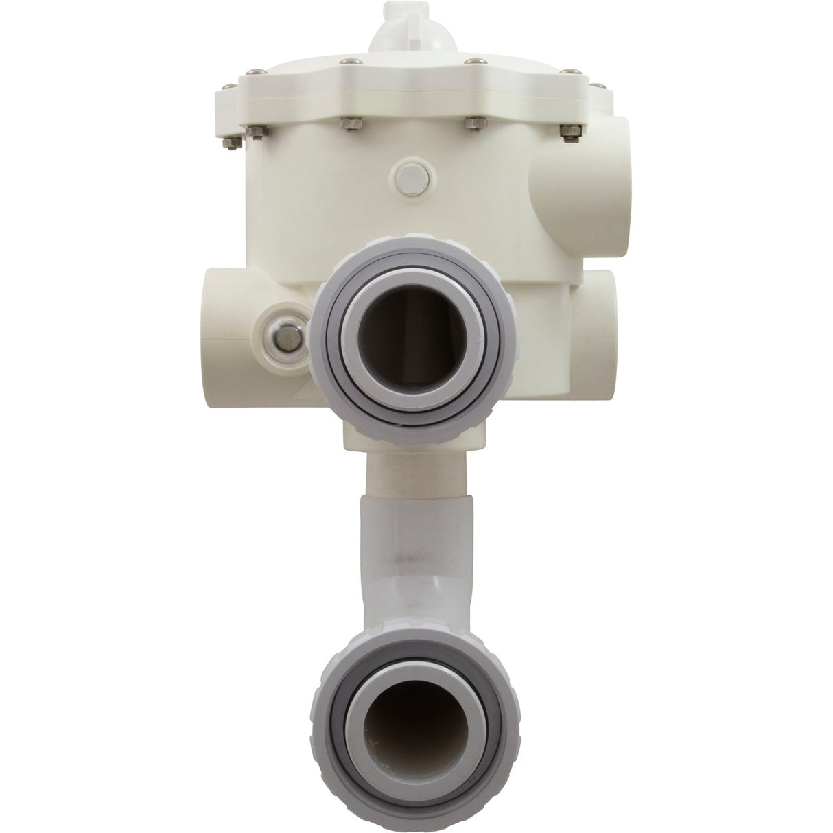 Multi-Port 2In Fpt Valve White S/M Sand : 27505-200-000 - Custom Molded Products - 27505-200-000 - PartsForSpas.com