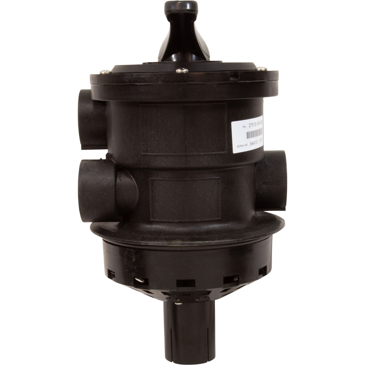 Multi-Port 1.5In Fpt Valve Black T/M Sand : 27515-154-000 - Custom Molded Products - 27515-154-000 - PartsForSpas.com