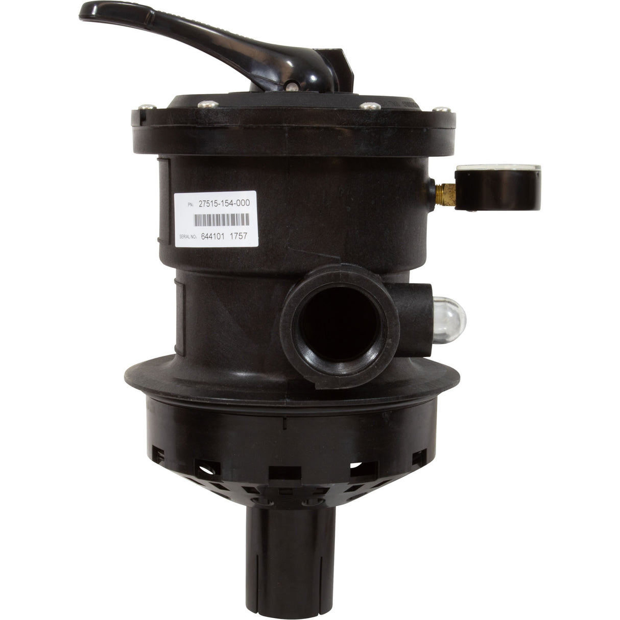 Multi-Port 1.5In Fpt Valve Black T/M Sand : 27515-154-000 - Custom Molded Products - 27515-154-000 - PartsForSpas.com