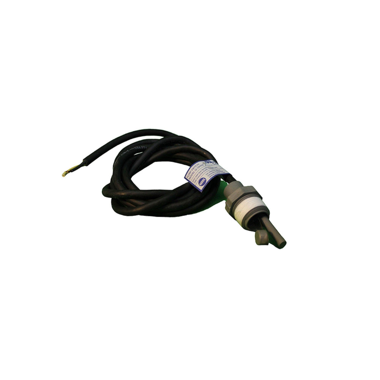 Flow Switch, Harwil, 3/4" MPT, 3 SM, NO, NT, 6FT, 1/2 Amp, 50 Watts Not For Spa, 1-1/2" paddle Lenght : Q12N50