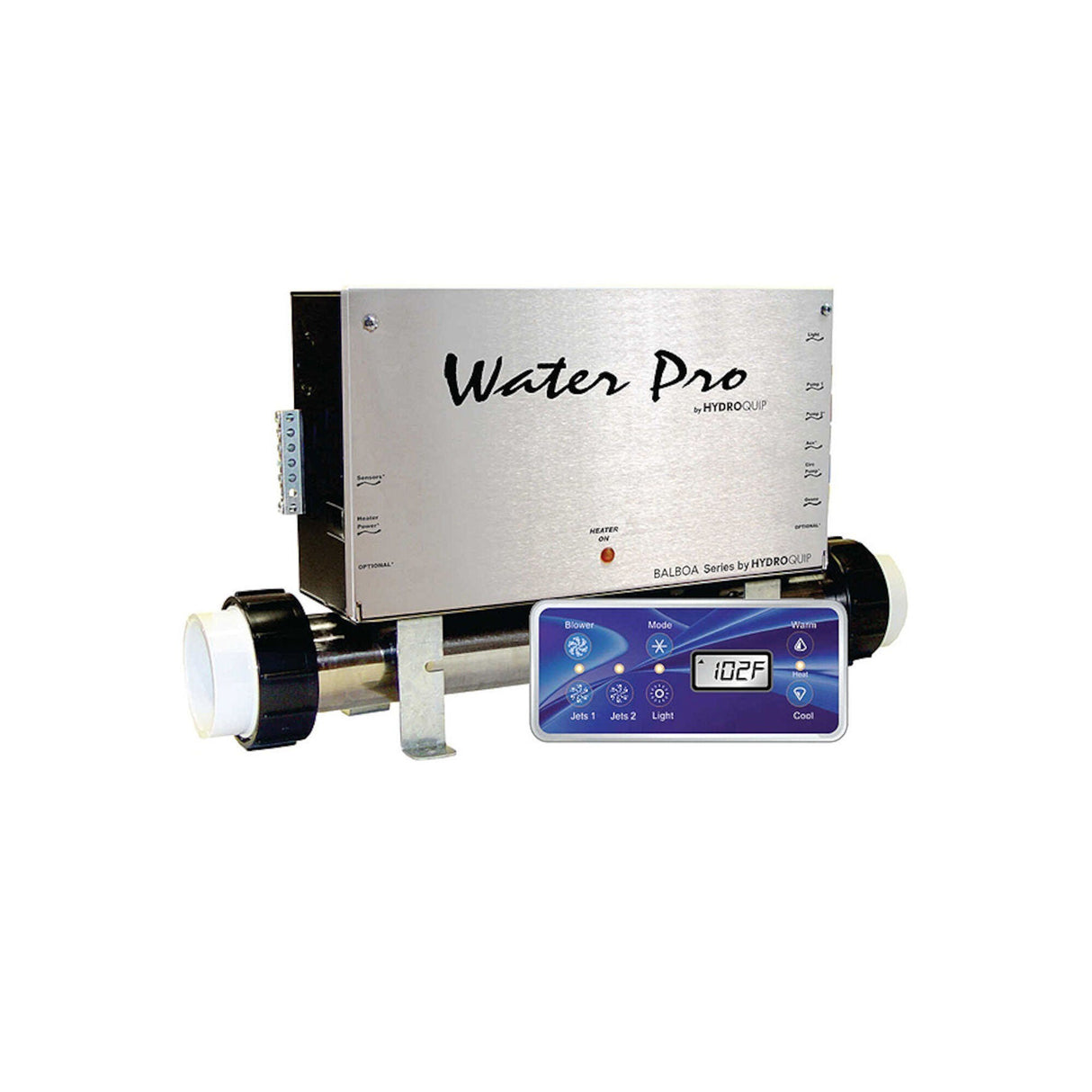 Control System, HydroQuip VS520SZ, M7 Waterpro, 240V, 5.5kW, Pump1, Pump2, Blower/Pump3, VL701S: CS6330B-UZ-WP