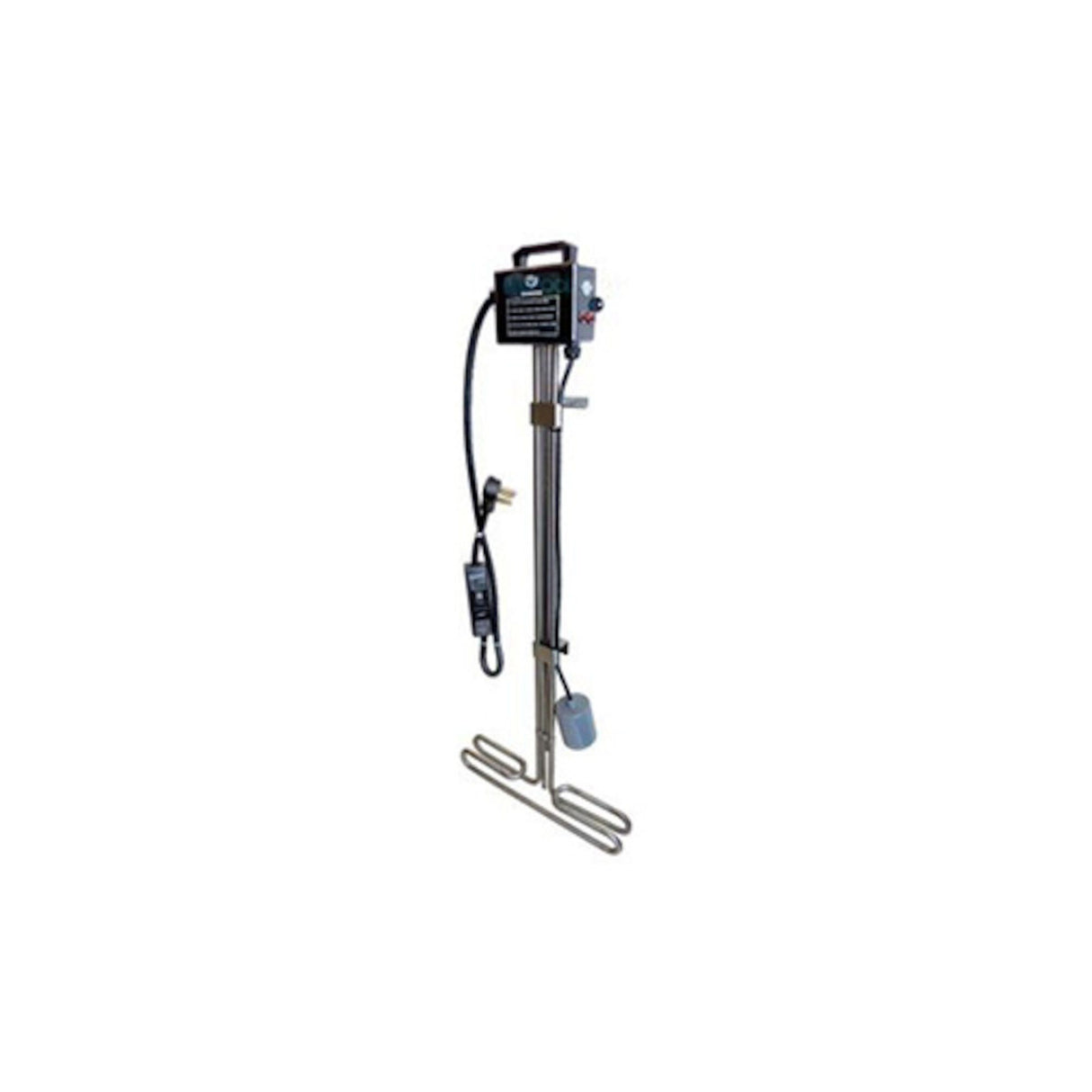 Heater, Baptistry Immersion Series, HydroQuip, 6.0KW, 230V, 46"H x 18"W x 2.5"D w/GFCI & 6' Power Cord : BIS-60-240