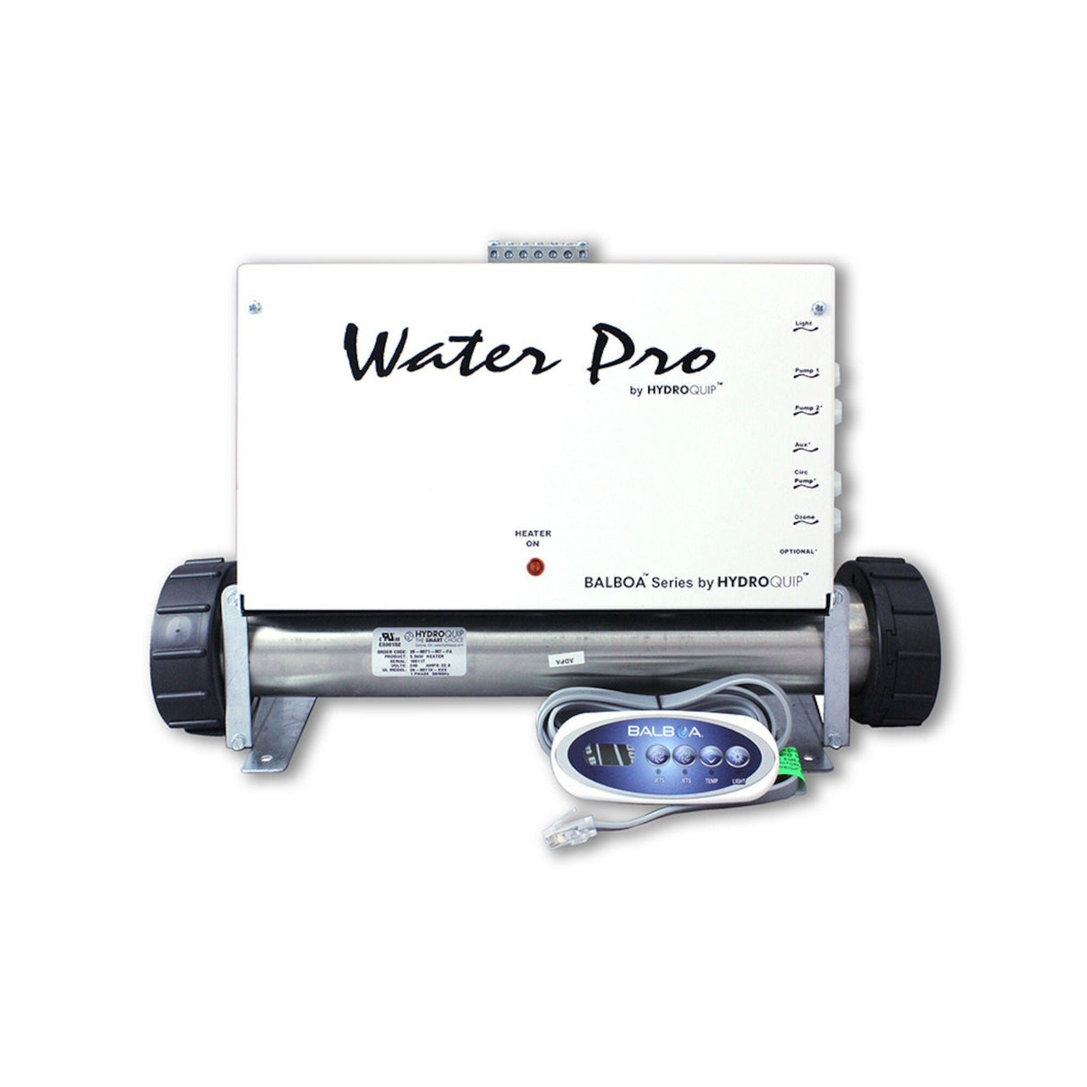 Control System, Kit, HydroQuip VS511Z, M7 Waterpro, 240V, 5.5kW, Pump1, Pump2 2 Spd, w/ VL200 Spaside : CS6220B-U-WP