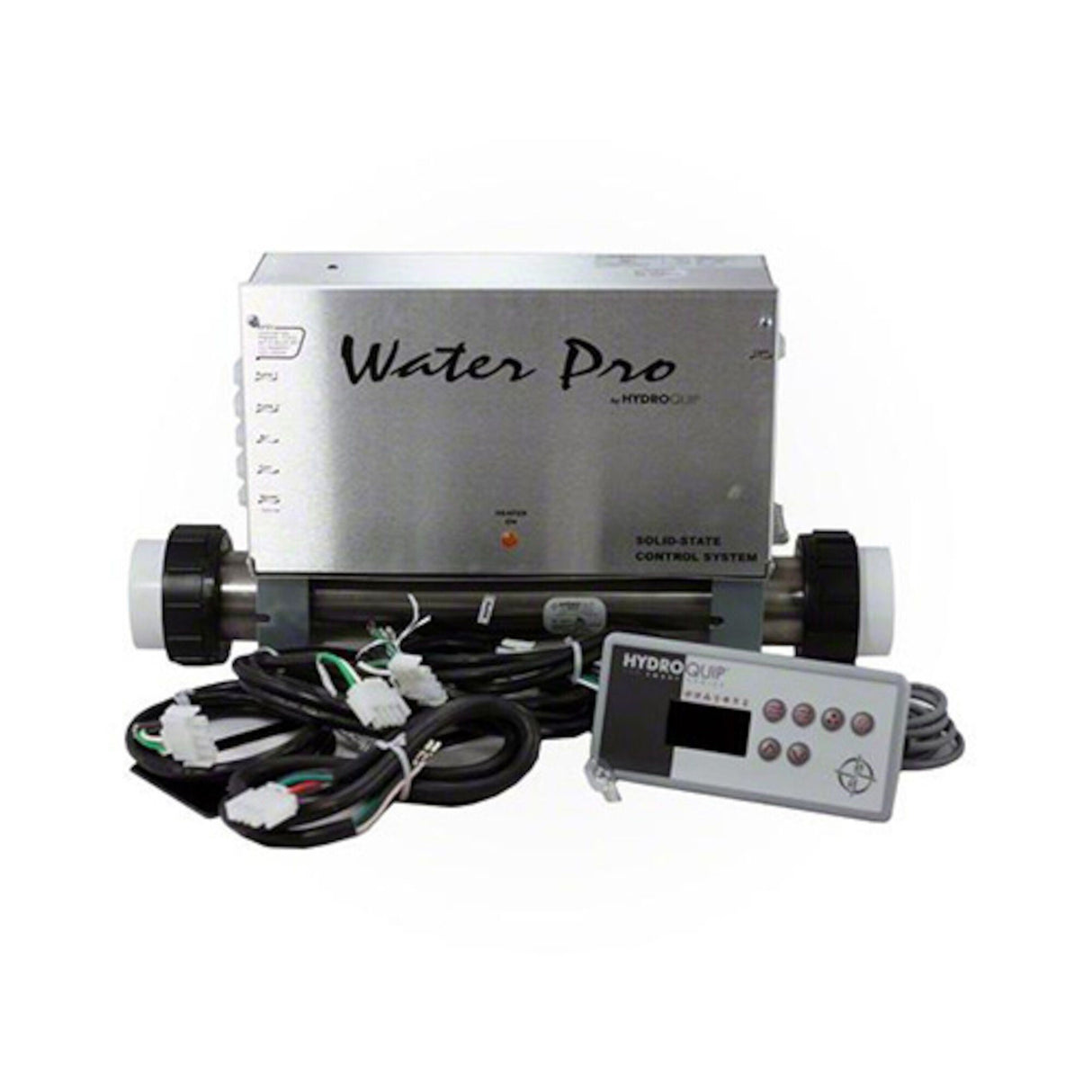 Control System, HydroQuip CS6230Y, Water Pro, WiFi, 115/230V, 5.5kW, Pump1, Pump2, Blower, w/ K450 : CS6230Y-U-WP