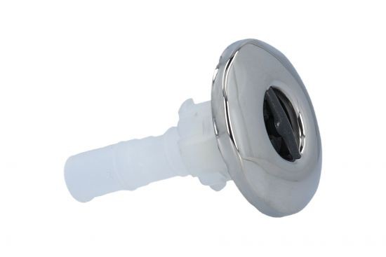Jet Internal, CMP Typhoon 200, Roto, 2" Face, 5-Scallop, Gray w/ Stainless Escutcheon : 23422-212-000