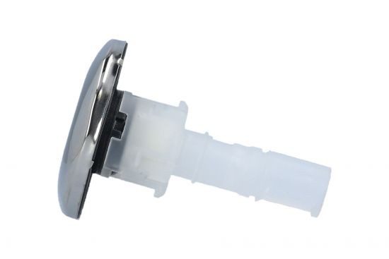Jet Internal, CMP Typhoon 200, Roto, 2" Face, 5-Scallop, Gray w/ Stainless Escutcheon : 23422-212-000
