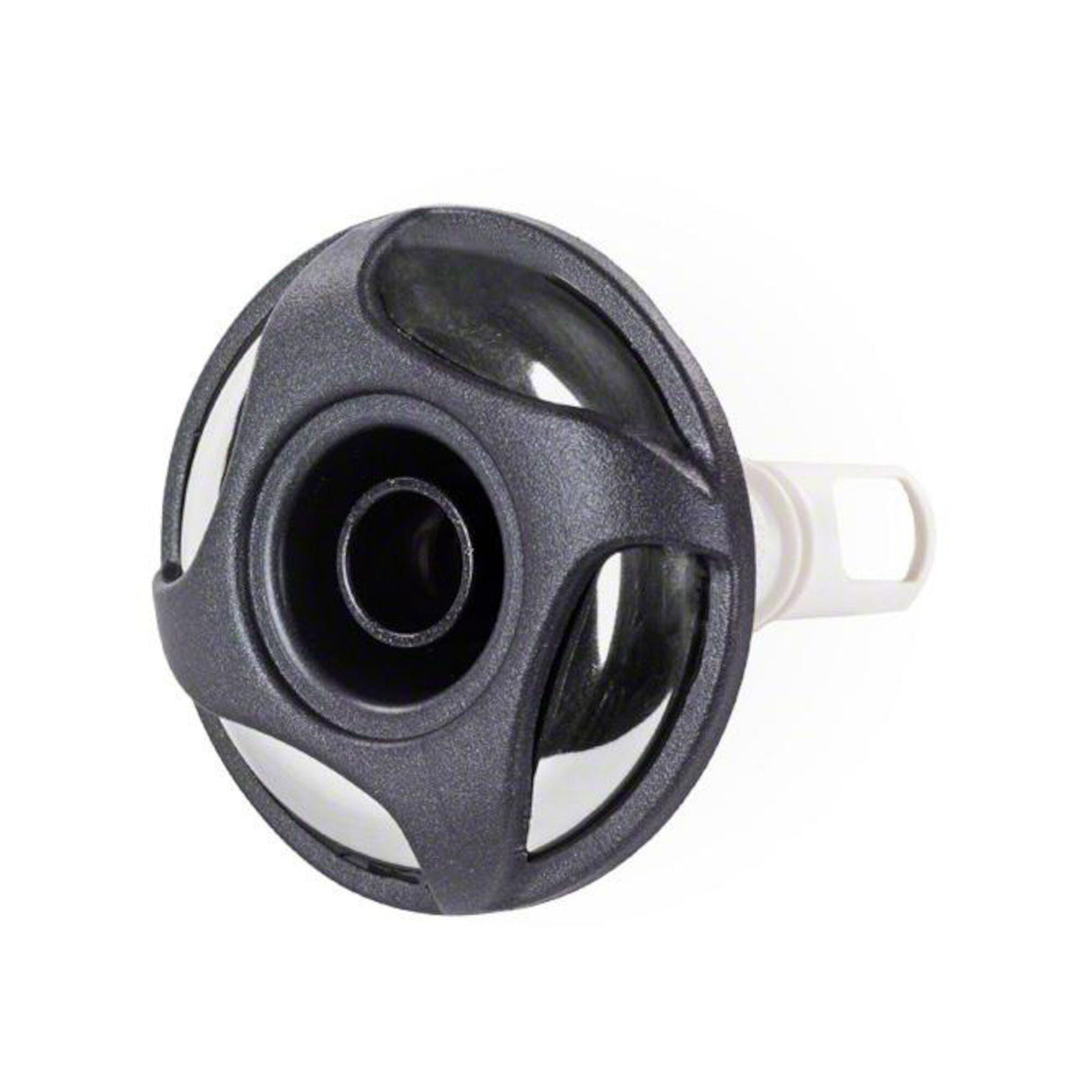 Jet Internal, Waterway Cluster Storm, Thread-In, Swirl, 2-1/4" Face, Black/Stainless : 229-1679S-DGS