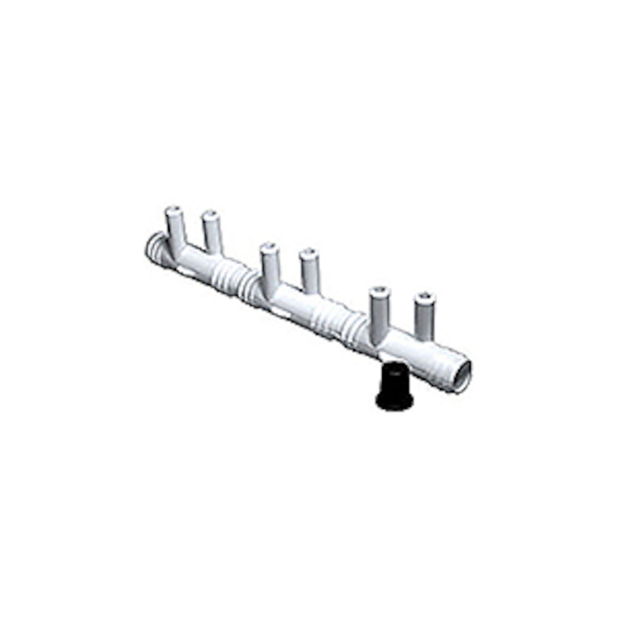 Manifold, 2-4-6 Air/Water, Black Plug 715-7190 : 715-7190
