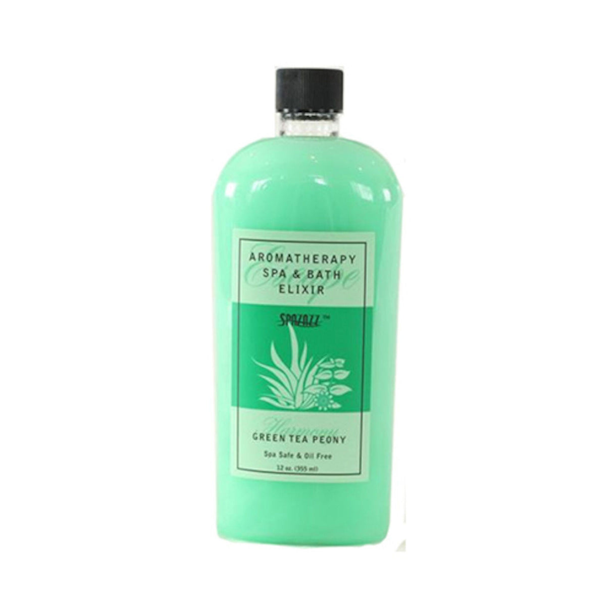 Fragrance, Spazazz, Elixir, Green Tea, 12oz Bottle : SZ126