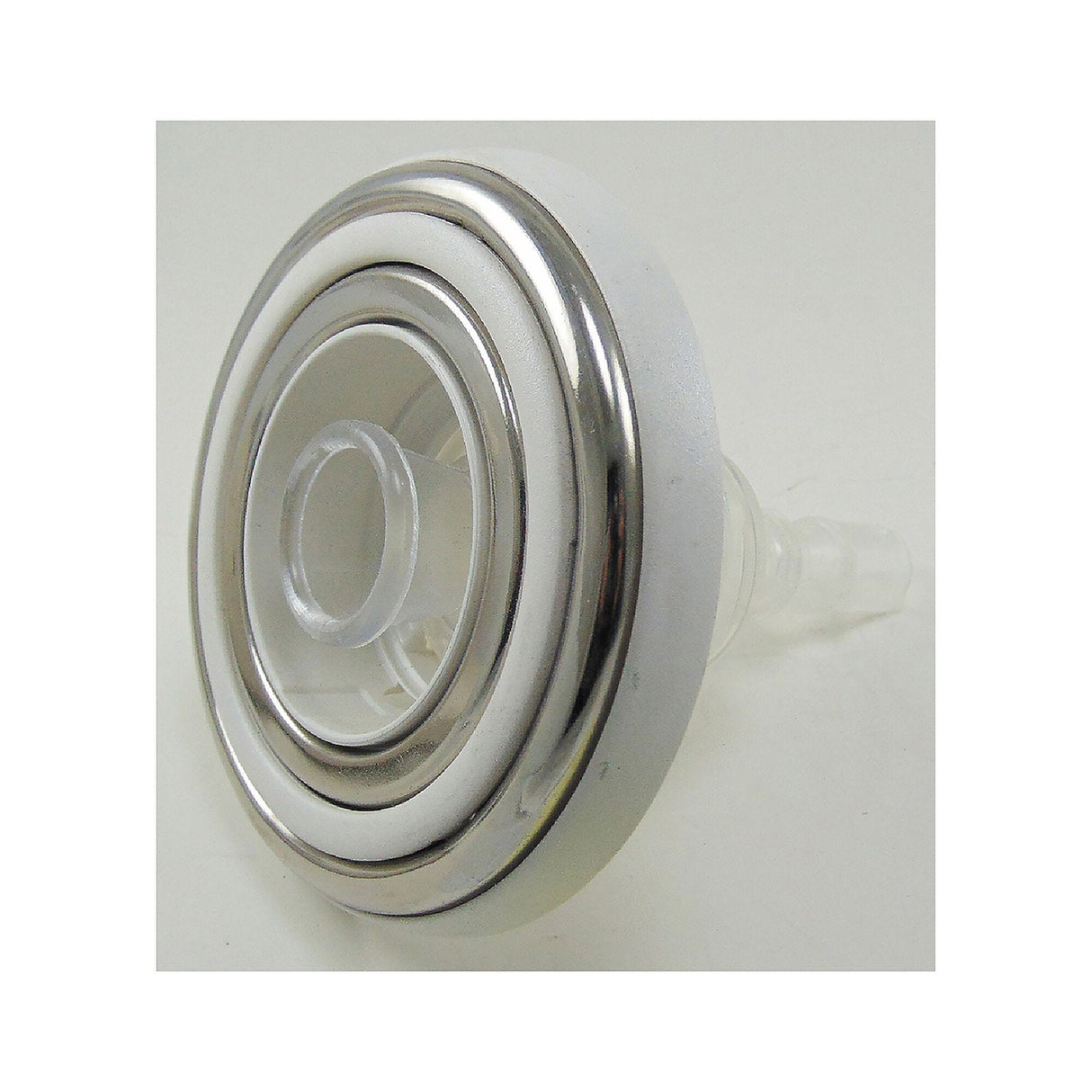 Jet, 2018, Poly Storm, Glo, Large Face, Directional, Threaded, Orion, Metal-Clear/White : 240-4968S-CW