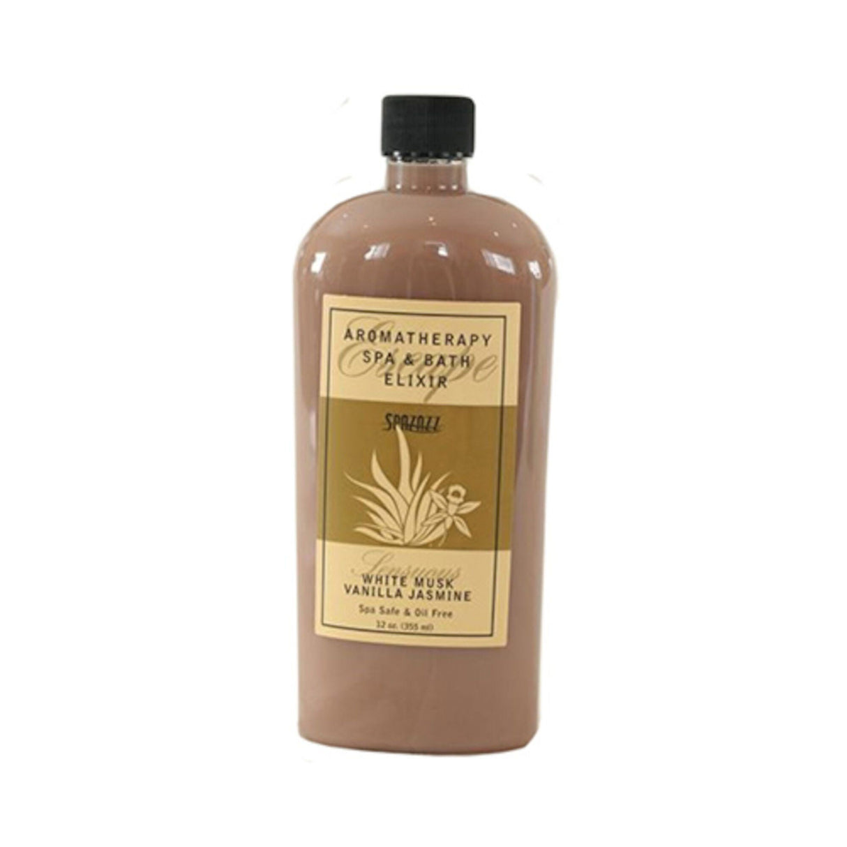 Fragrance, Spazazz, Elixir, White Musk Vanilla Jamisne, 12oz Bottle : SZ127