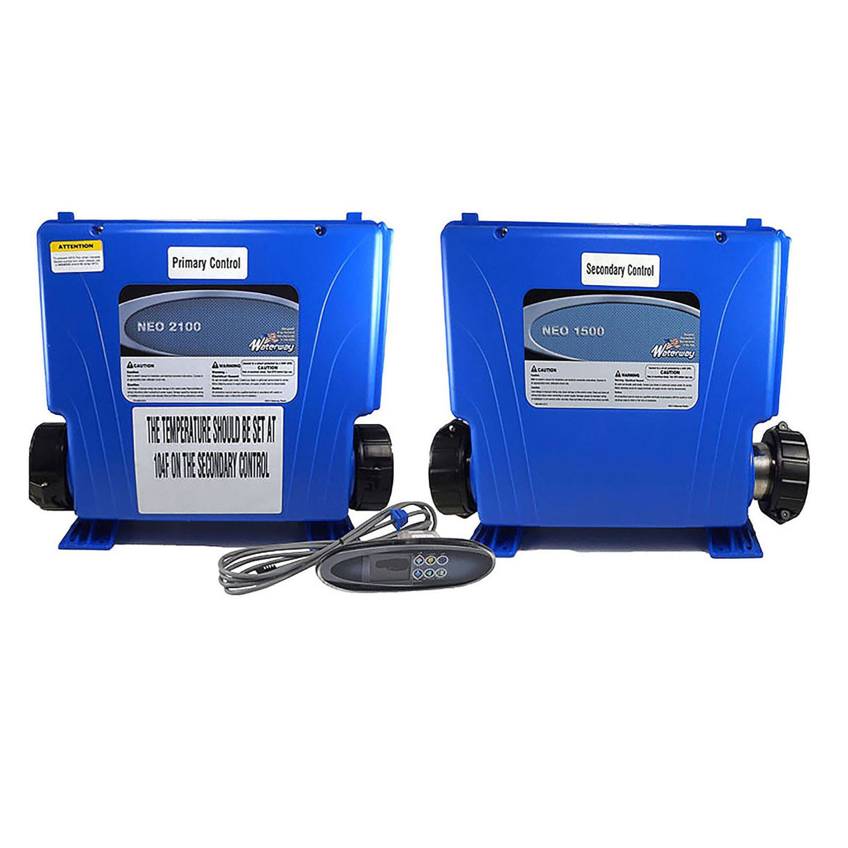 Control System, Waterway Swim Remote 4 Kw Heater System, W/ Relay, Cable And Topside : 777-WW005037