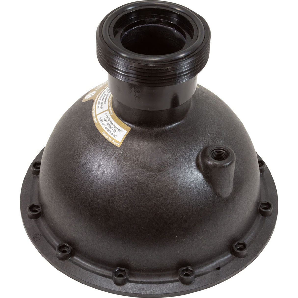 Zodiac Top Housing With Threaded Union Adapter For 5-9-2200 : 3-9-211