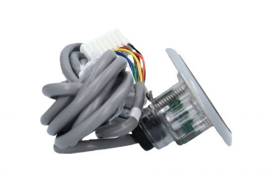 Spaside Control, HydroQuip Eco-1, Oval, 4-Button, LED, Pump1-Light-Up-Down : 34-0193
